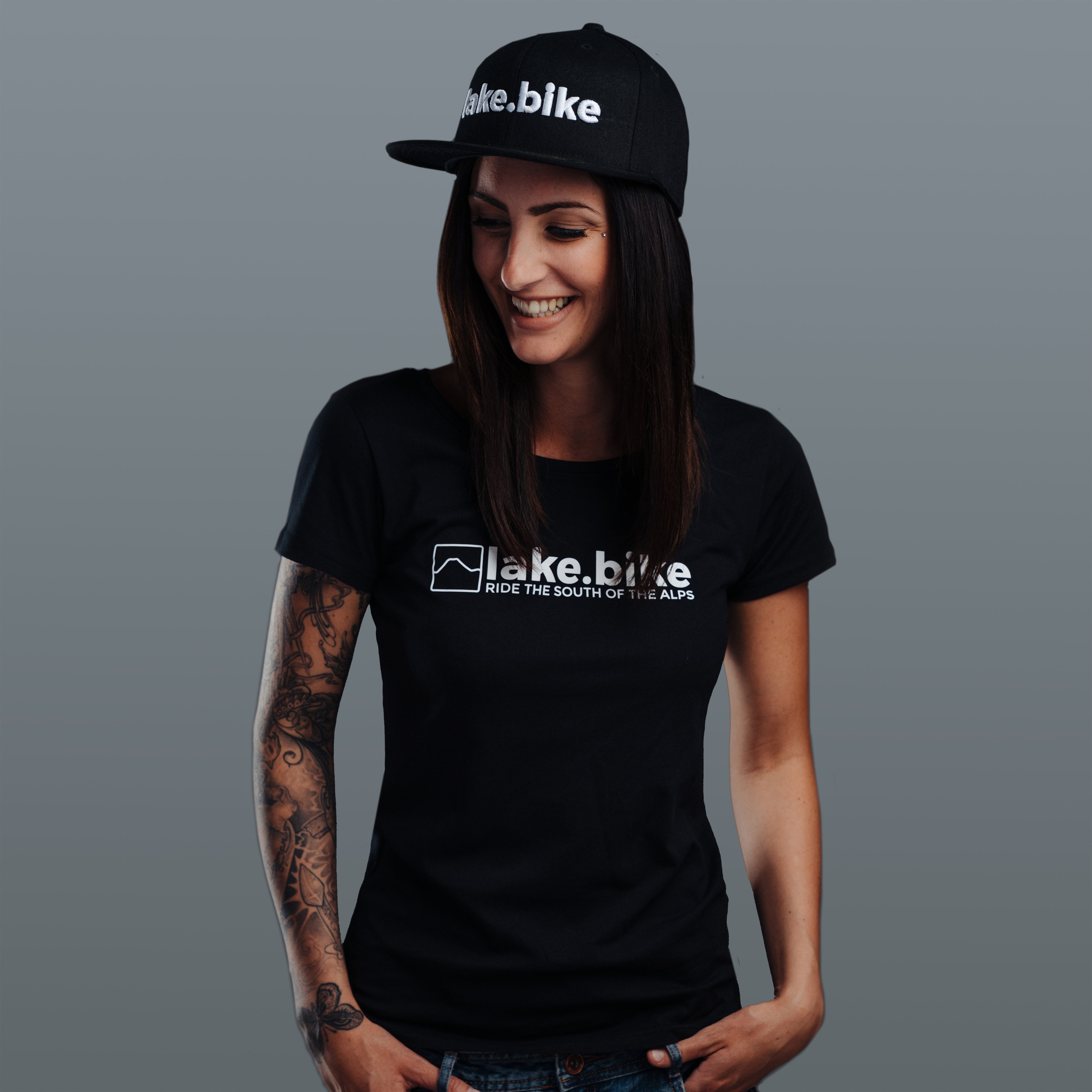 lake.bike T-Shirt Damen