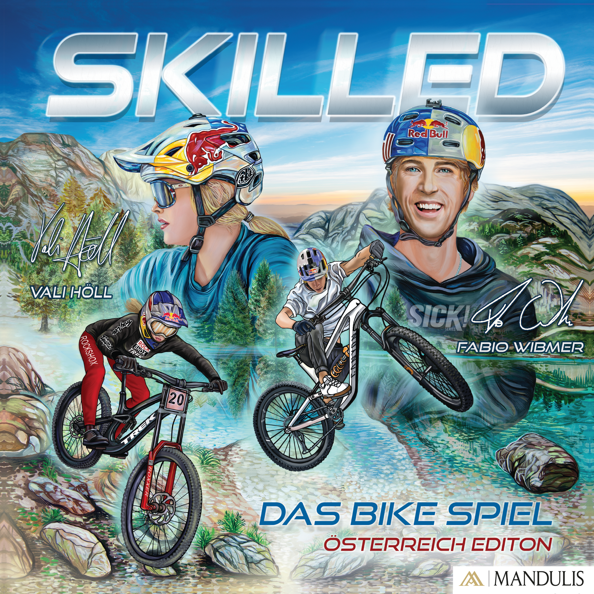 mountainbike spiel SKILLED